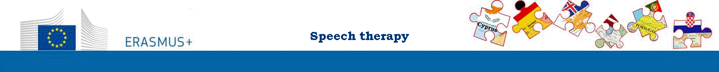 Speech therapy